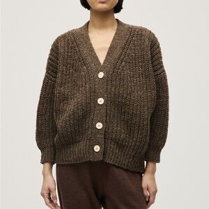 Babaa cardigan no 19 oak color